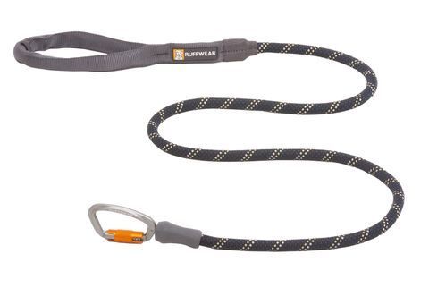 Рефлективный поводок канат для собак Ruffwear Knot-a-Leash&trade; S 1,5 м / 7 мм Черный 41921 фото
