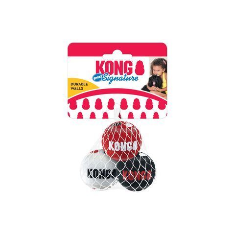 Игрушка для собак Kong Signature Sport Balls 3 шт. M 41627 фото