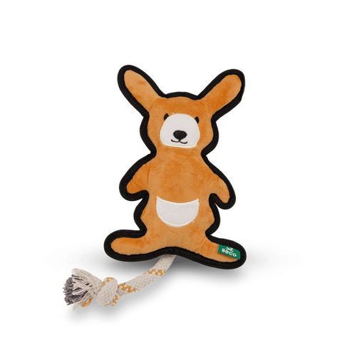 Мягкая игрушка для собак с канатиком Beco Pets Кенгуру 40241 фото
