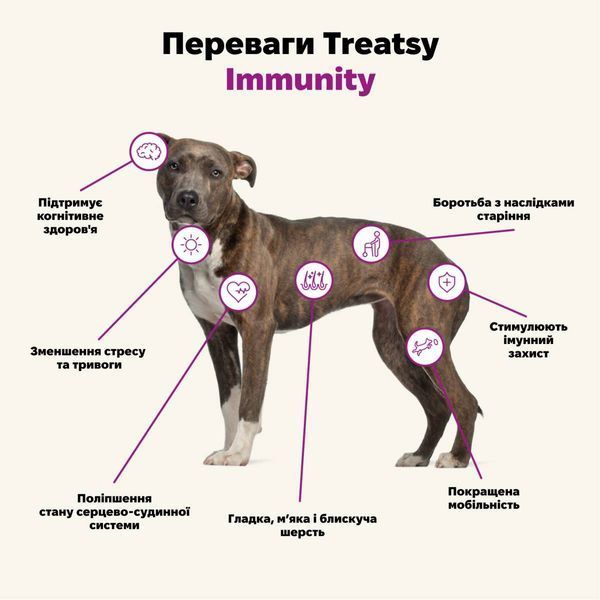 Функціональна олія для імунітету собак і кішок Treatsy Immunity 250 мл 32748 фото