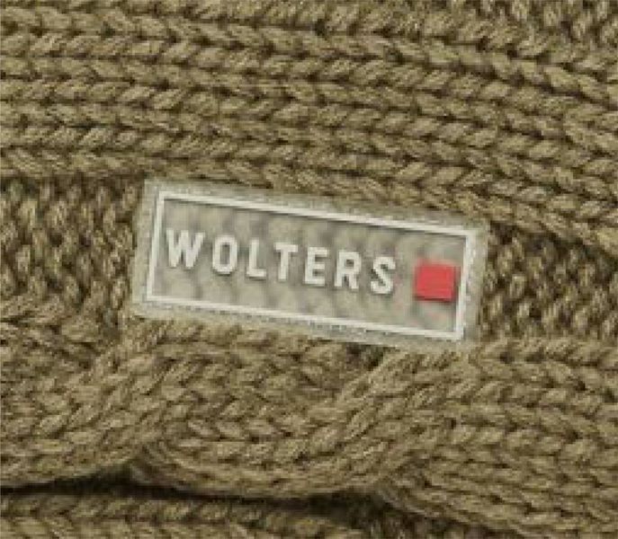 В'язаний светр для собаки Wolters Cable Knit з візерунком коси 35 см Оливковий 28420 фото