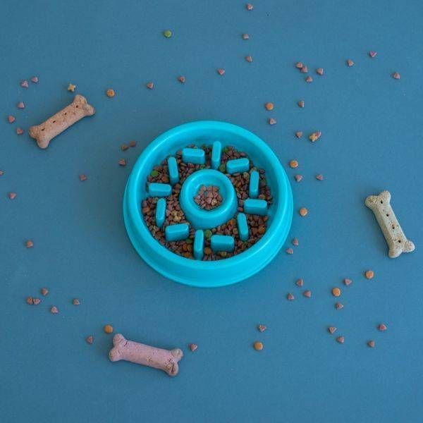 Миска слоуфідер для повільного годування ZippyPaws Happy Bowls Donut 28515 фото