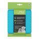 Лизальний килимок антистрес для маленьких собак собак LickiMat Mini Soother Turquoise, м'яка основа 30310 фото 2