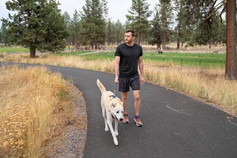 Короткий повідець для собак Ruffwear Front Range&trade; Сірий 30911 фото