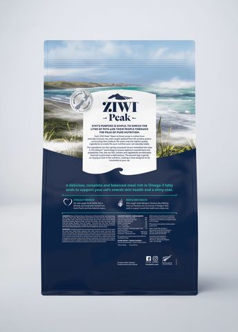 Полнорационный сухой корм для котов Ziwi Peak Steam Dried Дикая рыба Южного океана 2,2 кг 42163 фото