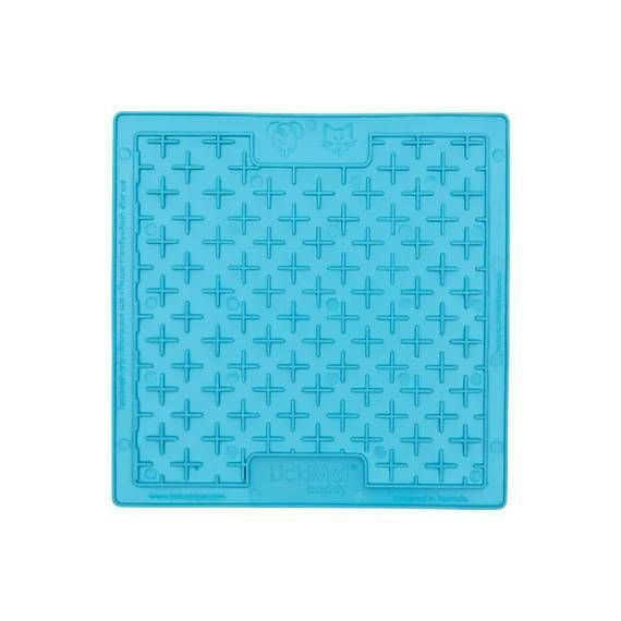 Лизательный коврик антистресс для котов LickiMat Buddy Turquoise Cat, мягкая основа 27792 фото