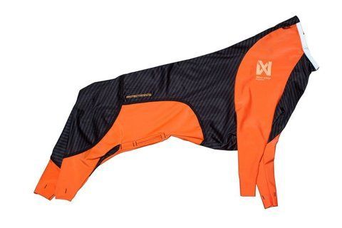 Комбинезон для собак мужского пола Protector snow Non-stop dogwear Черный/Оранжевый S 40867 фото