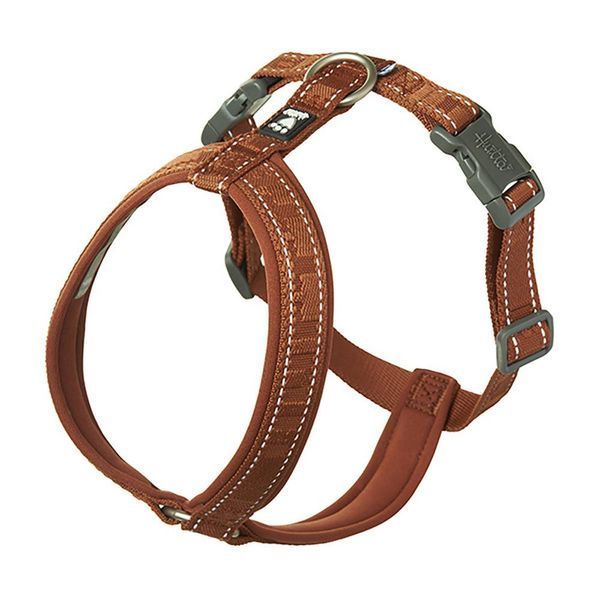 Анатомическая шлейка для собак Hurtta Casual Y-harness 30-35 Коричневый 31646 фото