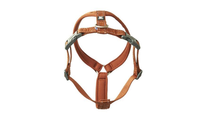 Анатомическая шлейка для собак Hurtta Casual Y-harness 30-35 Коричневый 31646 фото