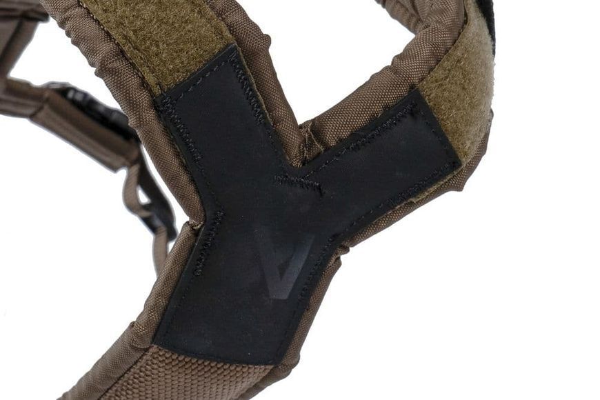 Удлиненная шлея для собак Line harness long WD Non-stop dogwear Оливковый 8 40806 фото