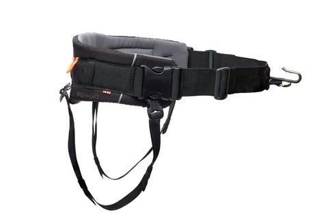 Пояс для привязи собак Trekking belt 2.0 Non-stop dogwear Черный/Серый S 40288 фото