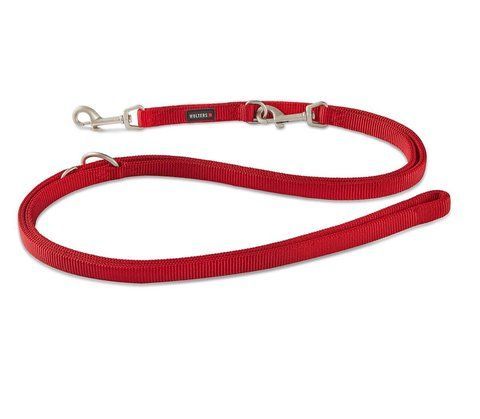 Поводок перестежка из нейлона Wolters Professional M 3 м / 15 мм Красный 28144 фото