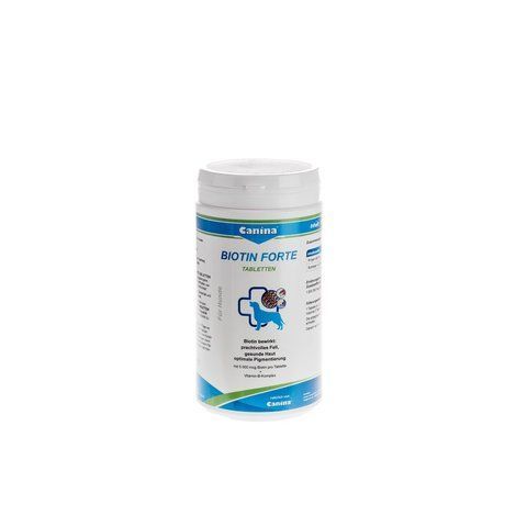 Вітамінний комплекс Canina Biotin Forte Tabletten для собак Біотин інтенсивний курс для шерсті 700 г 210 табл. 1111112701 фото