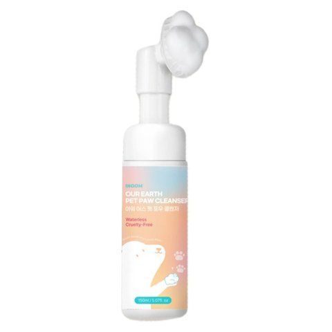 Веганская пенка для очищения лап собак Inoom Our Earth Pet Paw Cleanser 150 мл 32760 фото