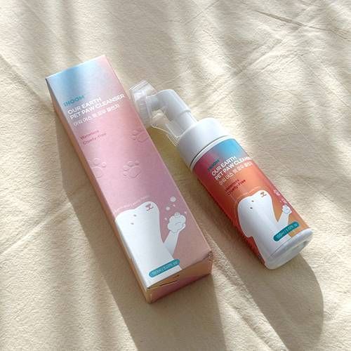 Веганская пенка для очищения лап собак Inoom Our Earth Pet Paw Cleanser 150 мл 32760 фото