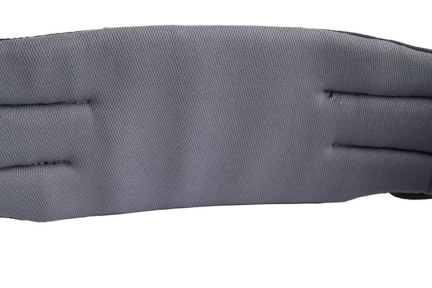 Пояс для привязи собак Trekking belt 2.0 Non-stop dogwear Черный/Серый S 40288 фото