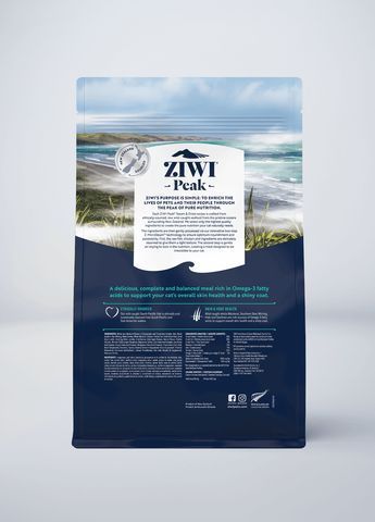 Полнорационный сухой корм для котов Ziwi Peak Steam Dried Дикая рыба Южного океана 800 г 42166 фото