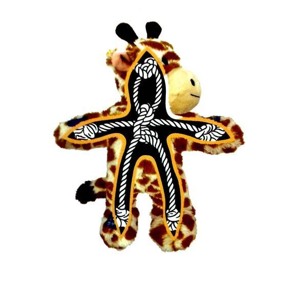 Игрушка для собак Kong Wild Knots Giraffe M-L 41640 фото