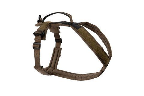 Шлея для собак Line harness grip WD Non-stop dogwear Оливковый 8 40743 фото