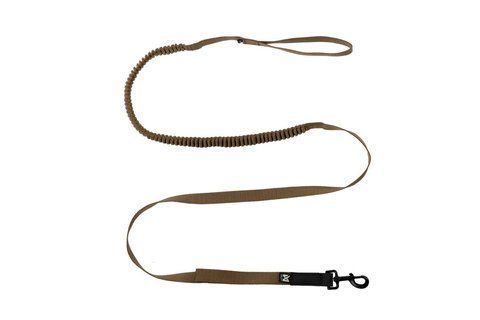 Поводок для собак Touring bungee leash WD Non-stop dogwear Оливковый 2,8 м/23 мм 41418 фото