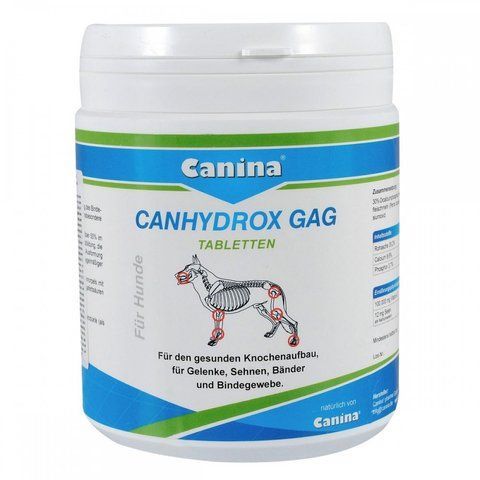 Вітамінний комплекс Canina Canhydrox GAG для собак при проблемах з суглобами та м язами 600 г 360 табл. 23543 фото