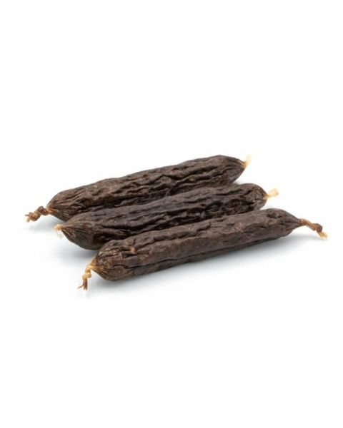 Натуральні сушені ковбаски для собак Cooka's Cookies Salamis 100% Яловичина 80 г 45578 фото