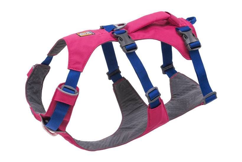 Легка шлейка для собак Ruffwear Flagline&trade; L/XL 81-107 см Малиновий 30745 фото