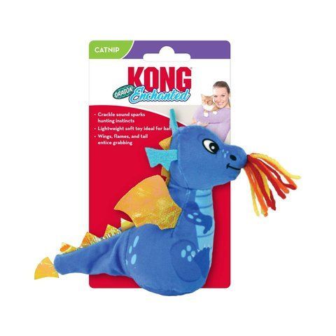 Игрушка для котов Kong Enchanted Dragon 41643 фото