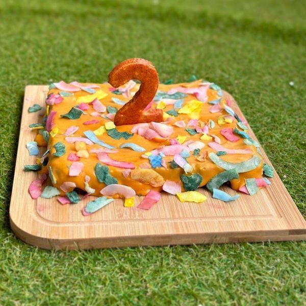 Натуральная веганская посыпка для собак Cooka's Cookies Unicorn Sparkles 100% кокос 40 г 40215 фото