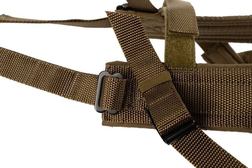 Шлейка для собак Freemotion harness WD Non-stop dogwear Оливковий 5 40745 фото
