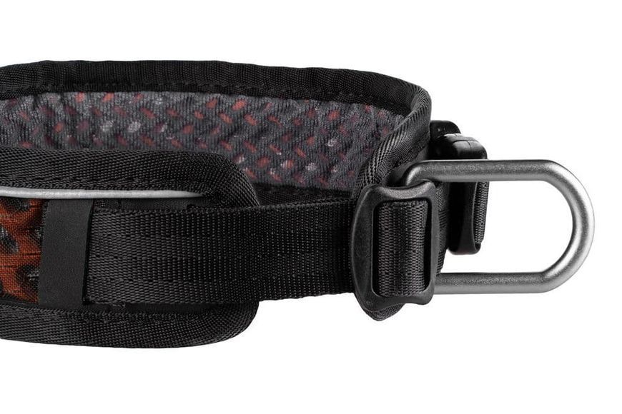 Регульований нашийник для собак Rock adjustable collar Non-stop dogwear Чорний/Помаранчевий XL 40445 фото