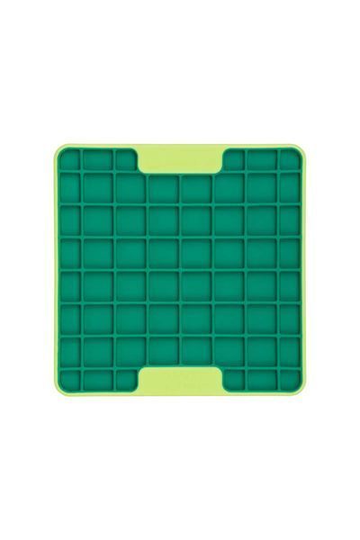 Лизальний килимок антистрес для маленьких собак собак LickiMat Mini Tuff Playdate Green, тверда основа 30318 фото