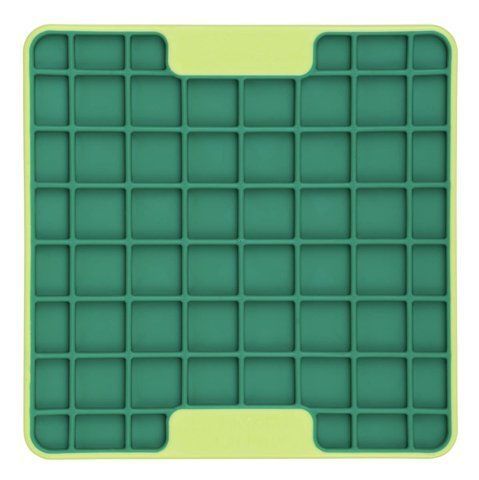 Лизательный коврик антистресс для маленьких собак собак LickiMat Mini Tuff Playdate Green, тверда основа 30318 фото