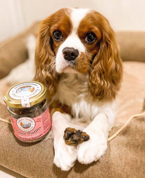 Натуральні сушені ласощі для собак Cooka's Cookies Курячі сердечки 70 г 40216 фото