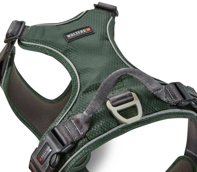 Шлейка для собак смягченная с ручкой Wolters Active Pro Comfort 2 45-52,5 см Зеленый 28161 фото