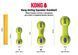 Іграшка для собак Kong Airdog Squeaker Dumbbell Жовтий S 45396 фото 3