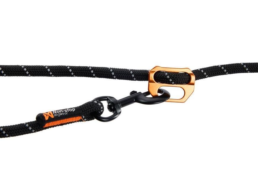 Регулируемый поводок для собак Rock adjustable leash Non-stop dogwear Черный 2,3 м 41420 фото