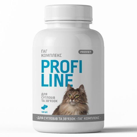 Вітаміни Provet PROFILINE для котів ГАГ комплекс для суглобів та зв язок 180 таб 1111175204 фото