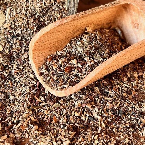 Натуральный топпер (витаминная и вкусовая добавка) для собак Cooka's Cookies Garden's Booster Топинамбур с одуванчиком 80 г 40217 фото