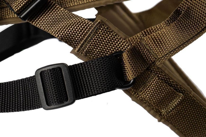 Шлея для собак Freemotion harness WD Non-stop dogwear Оливковый 7 40747 фото