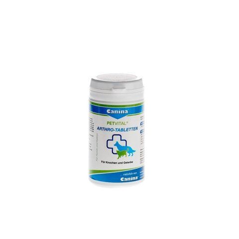 Мінеральний комплекс Canina Petvital Arthro-Tabletten для собак та котів для проблемних суглобів 60 г 60 табл. 1111111977 фото