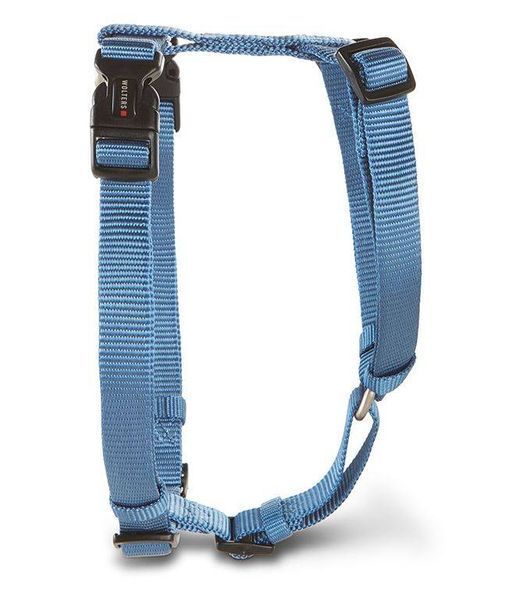 Анатомічна шлейка для собак Wolters Professional M 30-50 см / 15 мм Синій 28133 фото