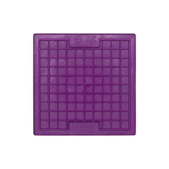 Лизательный коврик антистресс для собак LickiMat Playdate Purple, мягкая основа 27731 фото