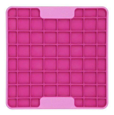 Лизательный коврик антистресс для маленьких собак собак LickiMat Mini Tuff Playdate Pink, тверда основа 30320 фото