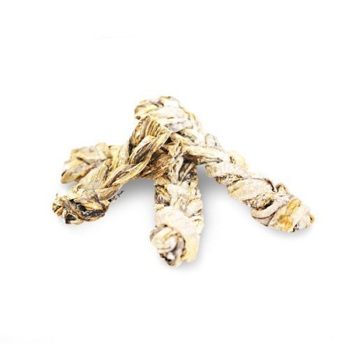 Натуральные лакомства для собак Fish4Dogs 100% Косички из рыбы XL 500 г 43869 фото