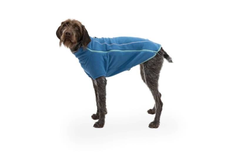 Флісова куртка для собак Ruffwear Climate Changer&trade; L Синій 30369 фото