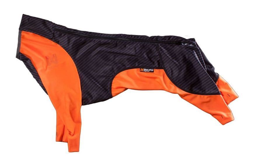 Комбинезон для собак женского пола Protector snow Non-stop dogwear Черный/Оранжевый L 40875 фото