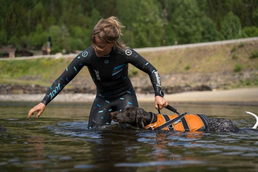 Спасательный жилет для собак Safe life jacket 2.0 Non-stop dogwear Оранжевый 4 40498 фото