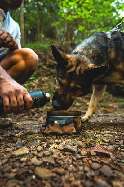 Складная миска для собак Ruffwear Quencher&trade; M Серо-коричневый 30626 фото