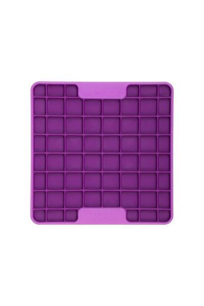 Лизательный коврик антистресс для маленьких собак собак LickiMat Mini Tuff Playdate Purple, тверда основа 30321 фото